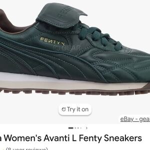Fenty Women's Dark Green Avanti Sneakers